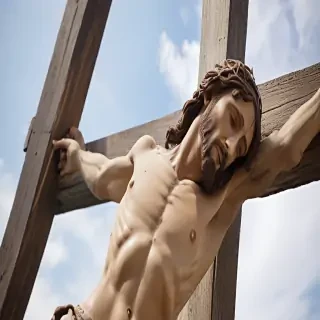 picture of jesus on the cross