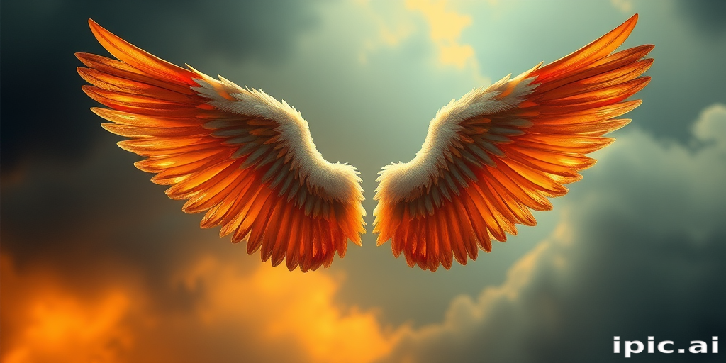 angel wing pictures