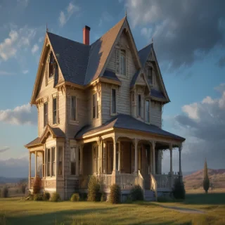background of a house
