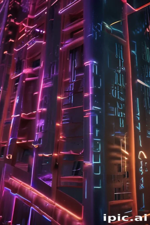 neon back ground