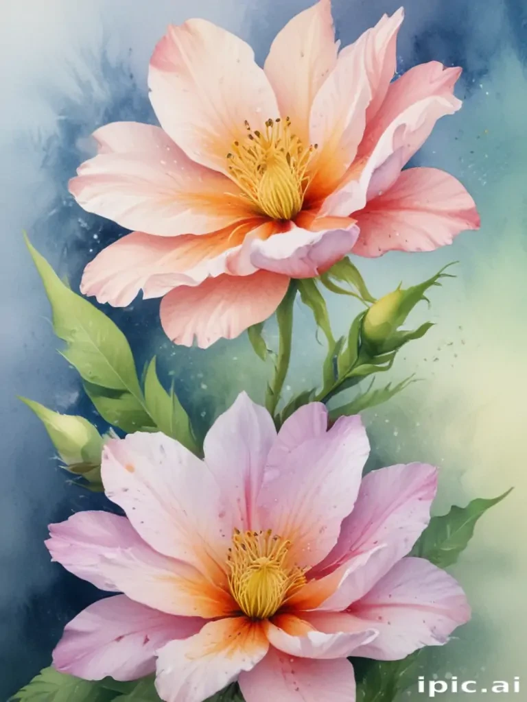 watercolor flower images