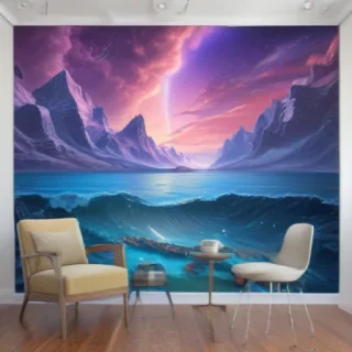 holographic wallpaper