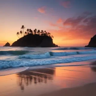 ios beach wallpaper