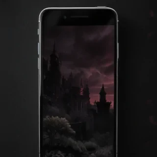 dark iphone wallpaper aesthetic