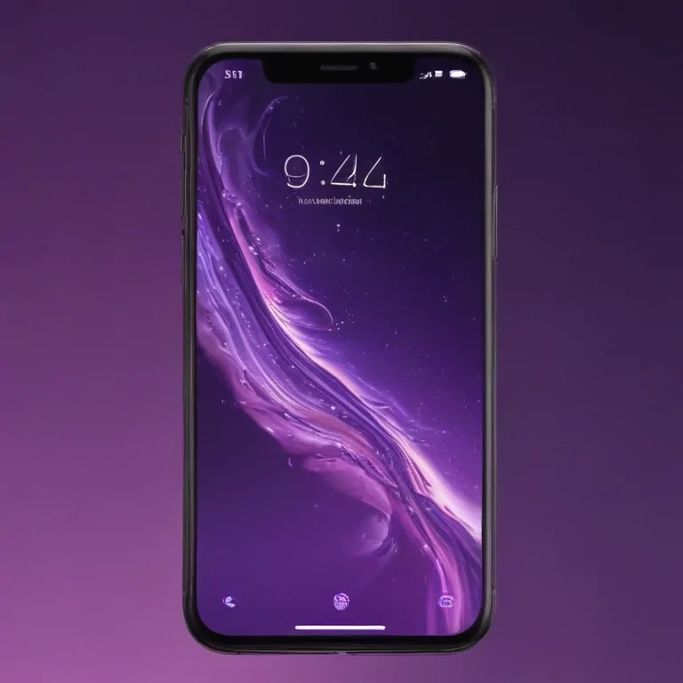 purple home screen wallpaper