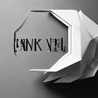 thank you in black and white