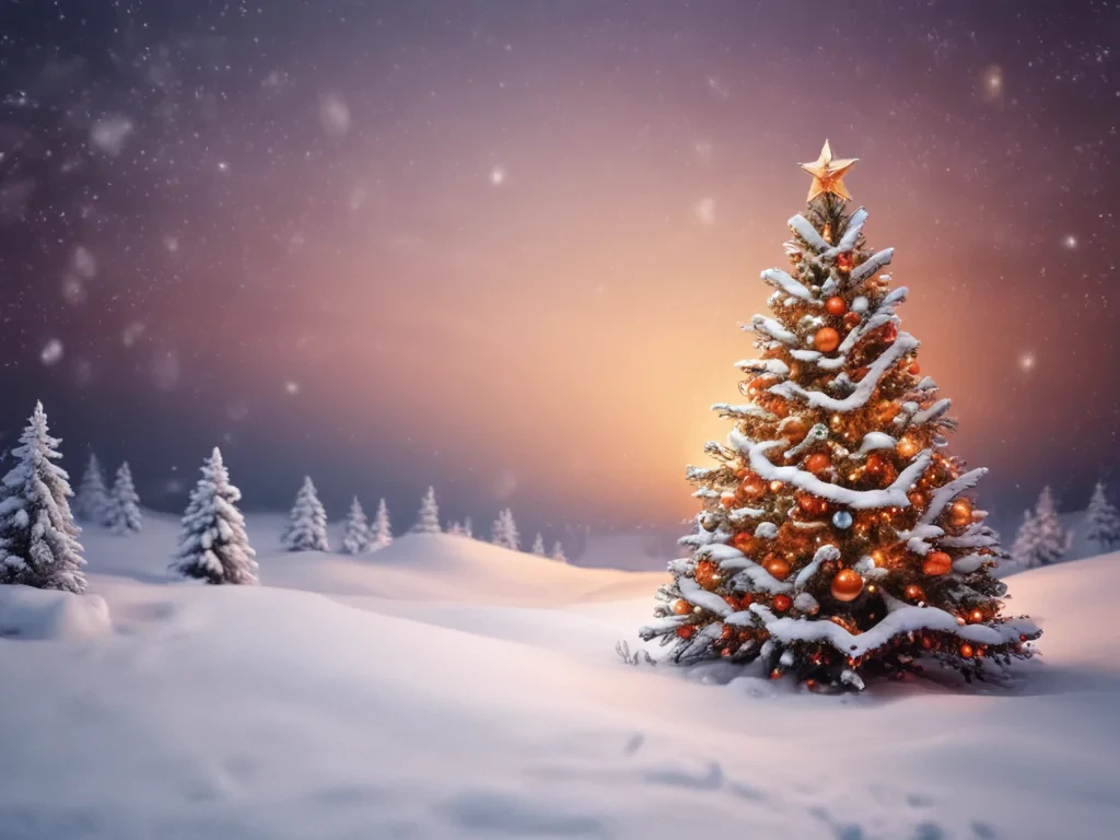 simple christmas wallpaper