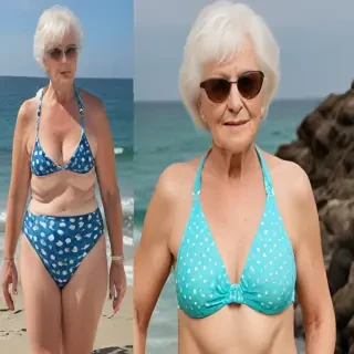 grandma bikini