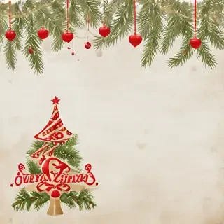 merry christmas clipart transparent background