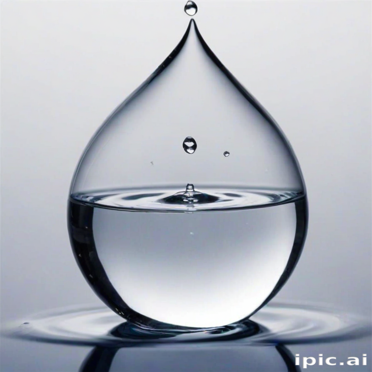 water drop transparent