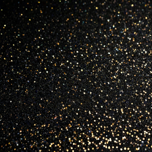 black background glitter
