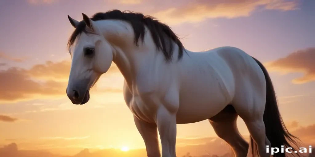 cartoon horses
