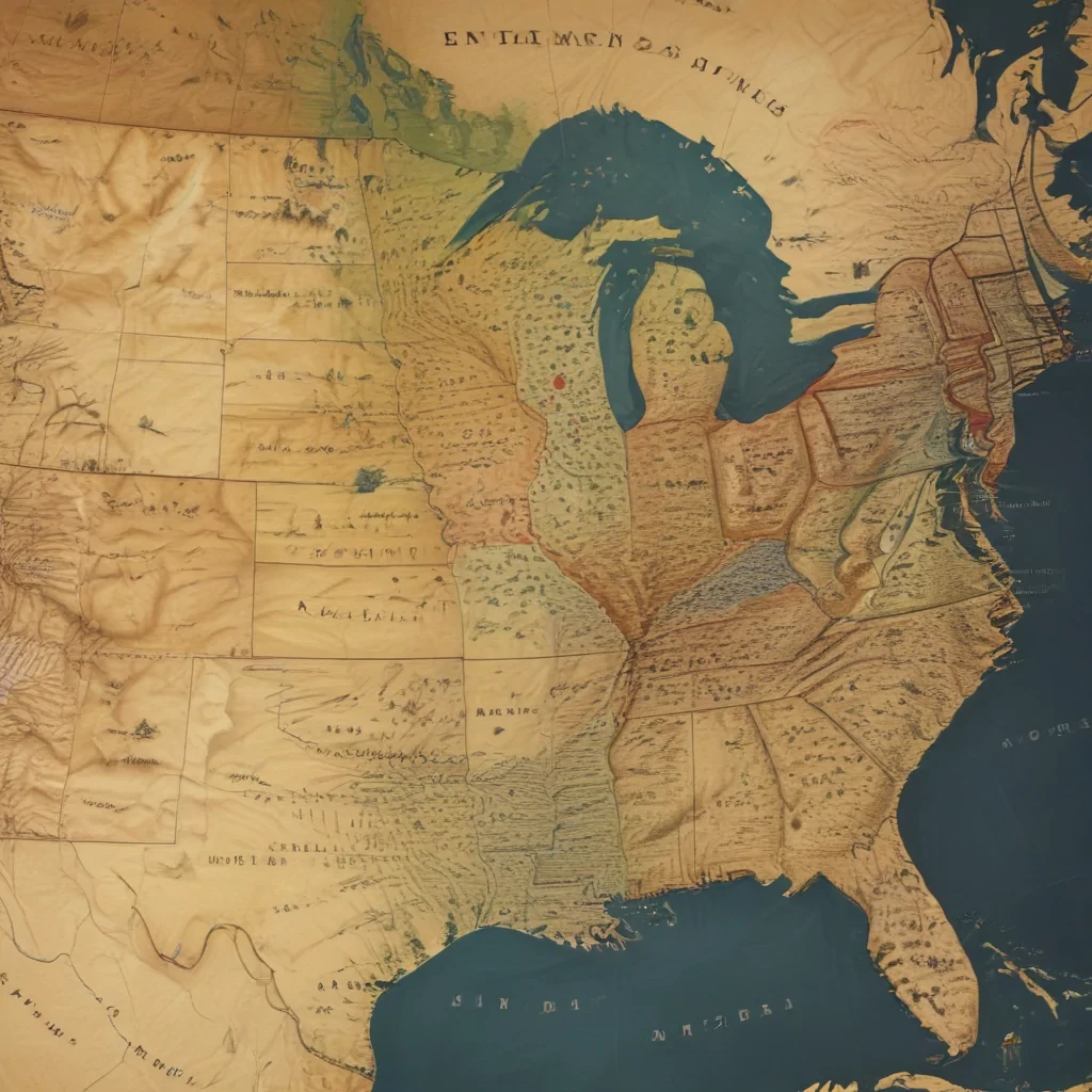 america map