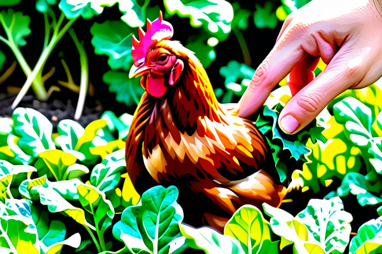 can chickens eat radish leaves