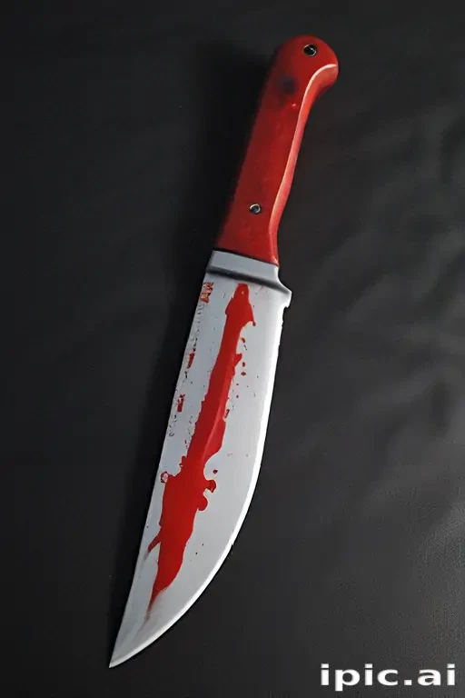 bloody knife aesthetic