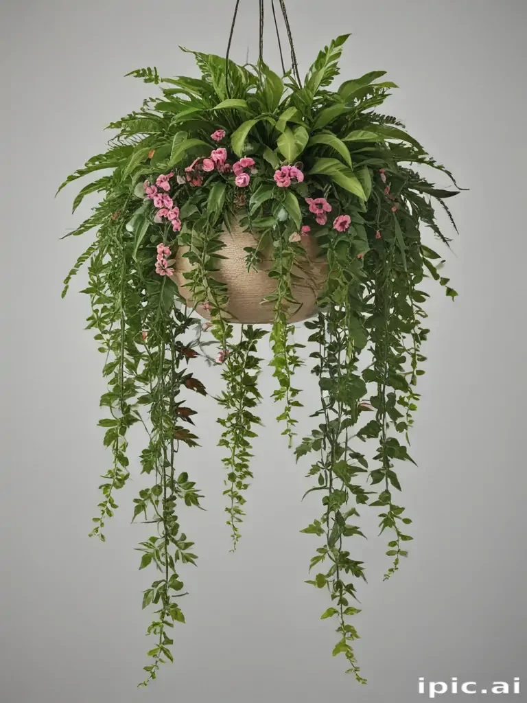 hanging plants png
