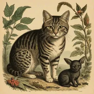 vintage illustrations animals