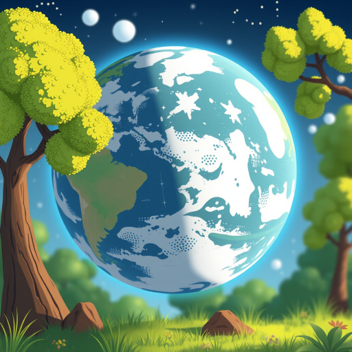 animated pic of earth