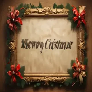 text merry christmas png