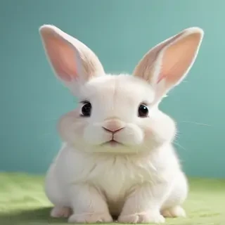 cute bunny background