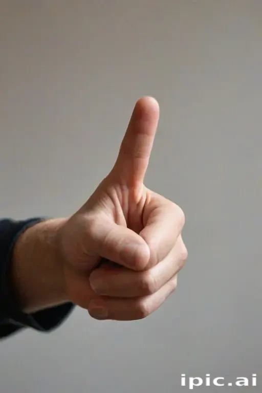 you pointing finger