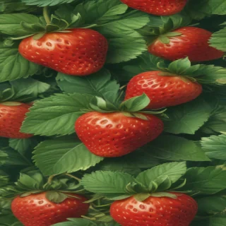 strawberry wallpaper aesthetic