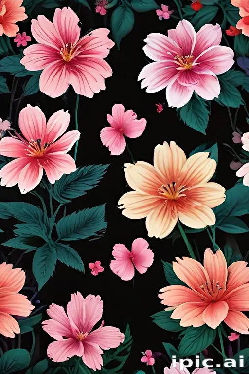 flower screen background