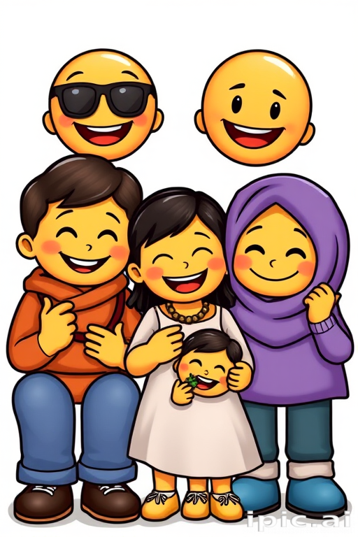 family emojis
