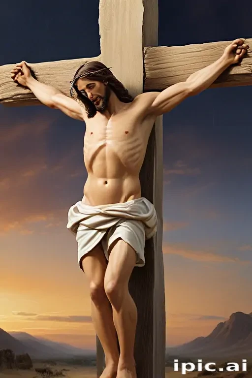 jesus on cross images