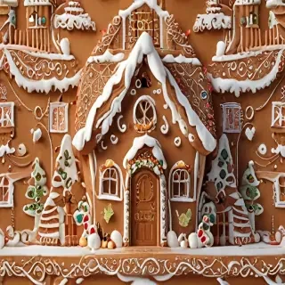 gingerbread house png