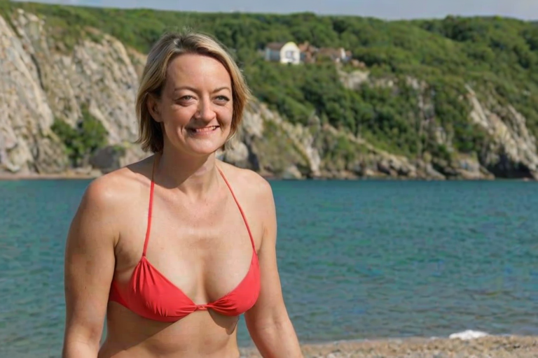 laura kuenssberg bikini
