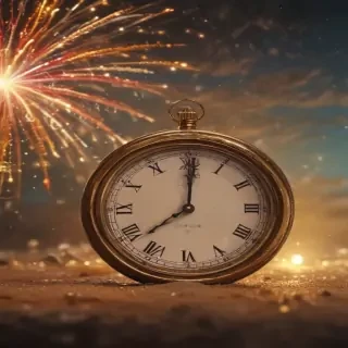 background happy new year