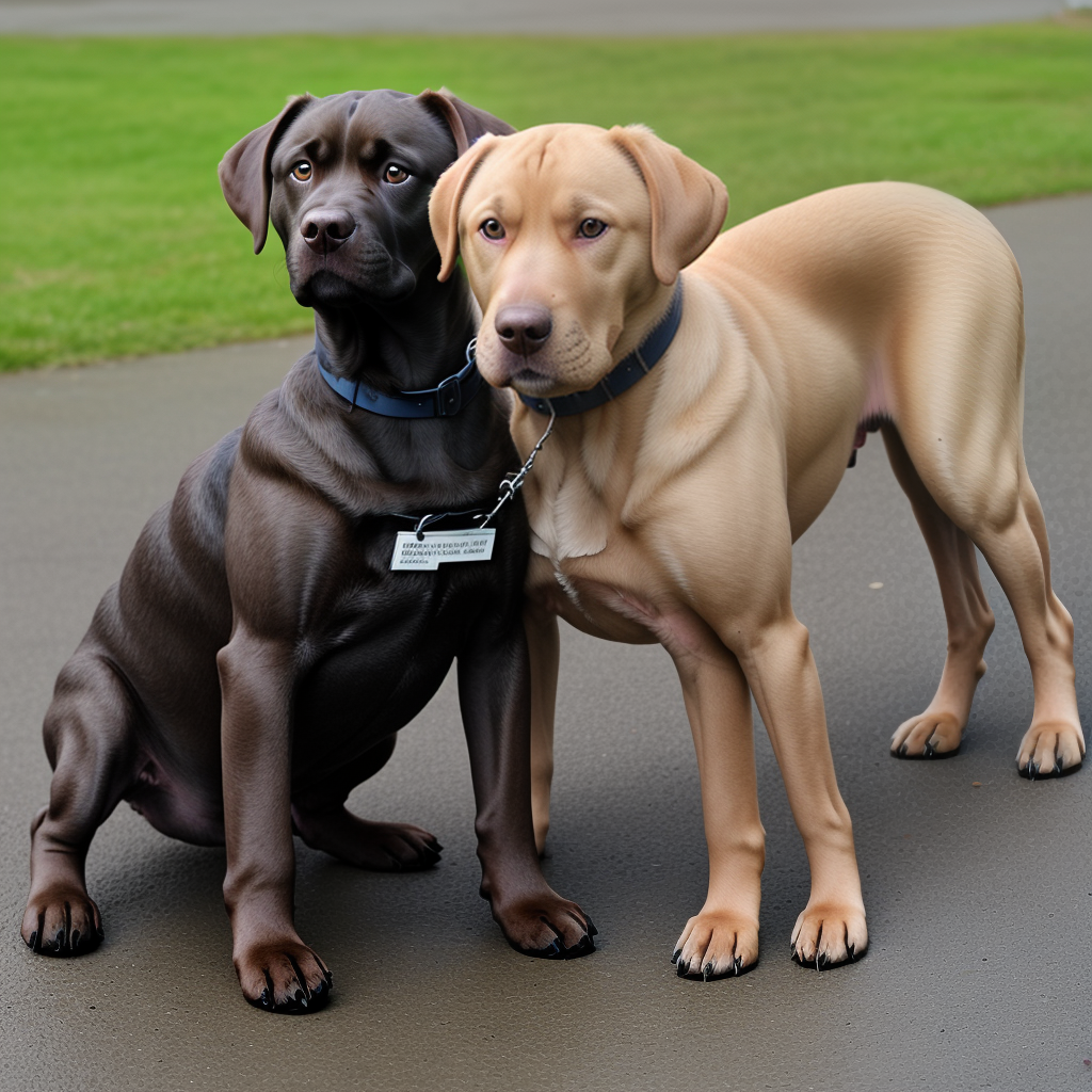 labrastaff dog breed