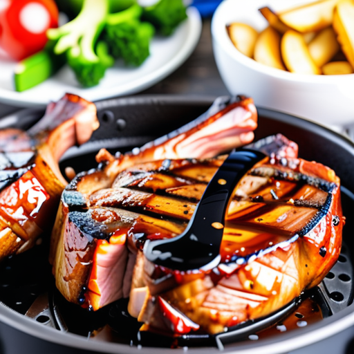 barbeque pork chops in air fryer