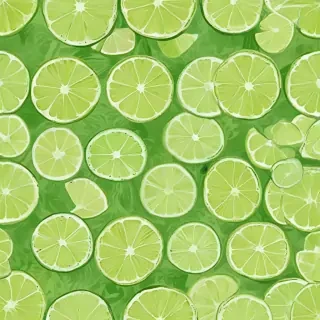 lime green background