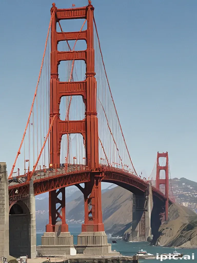clipart golden gate bridge