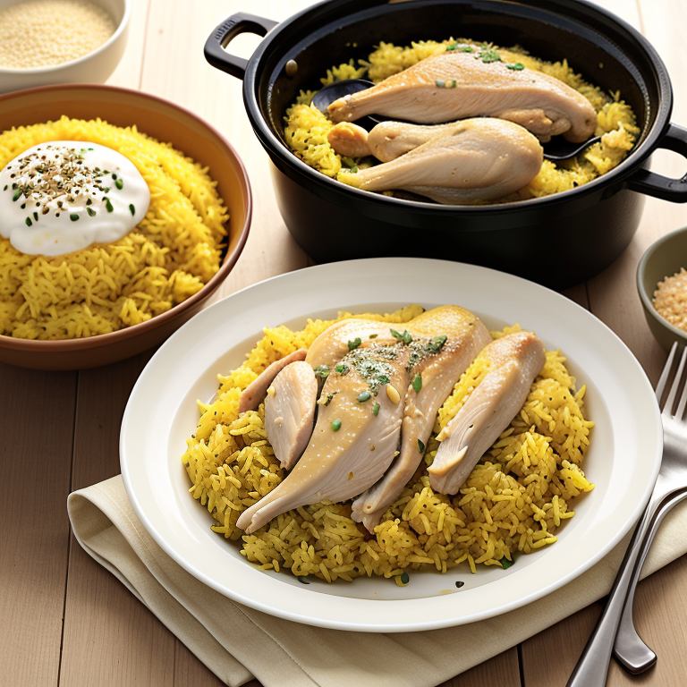 yellow rice and chicken slow cooker