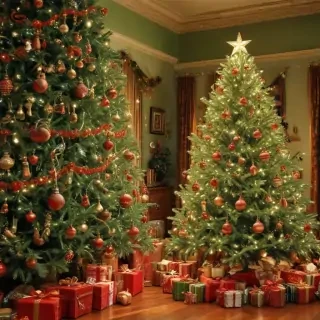 christmas wallpaper green