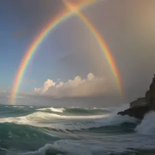 rainbow backround