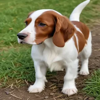irish red and white setter