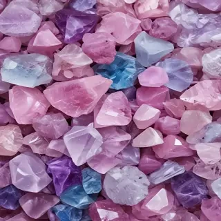 crystals background