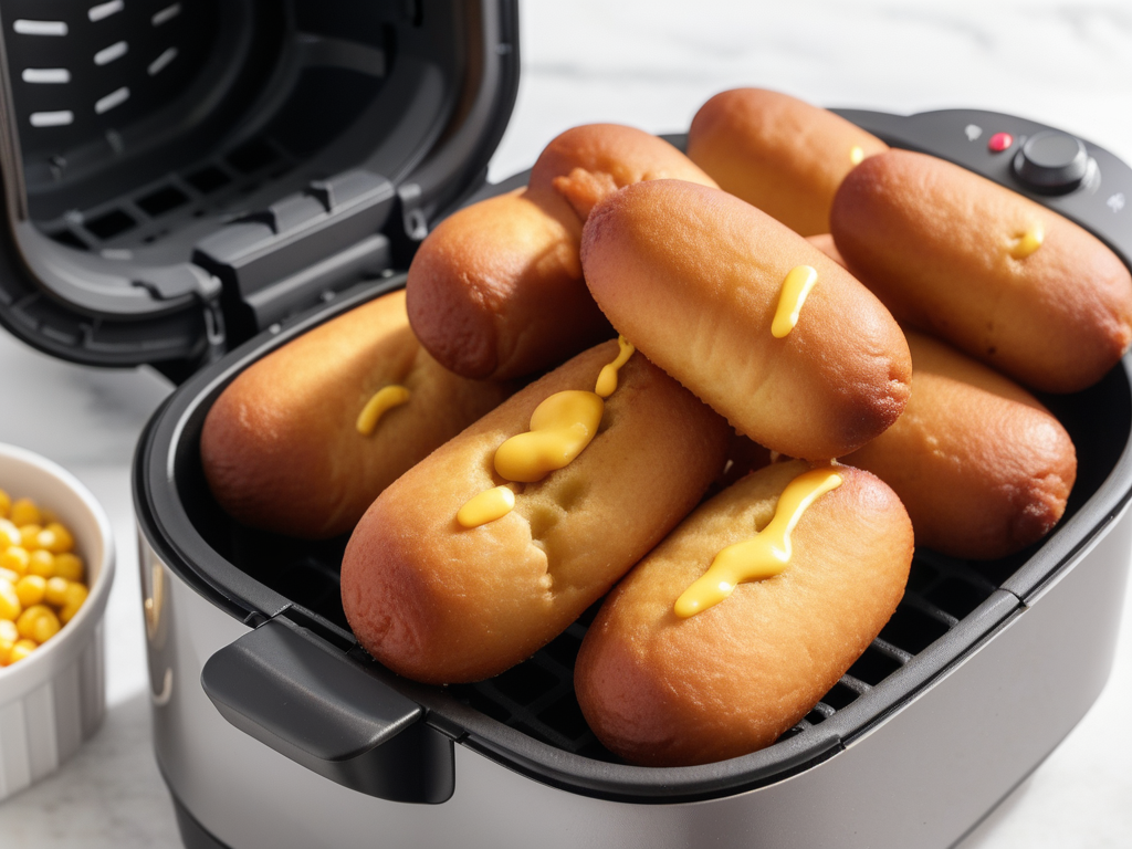 mini corn dogs air fryer