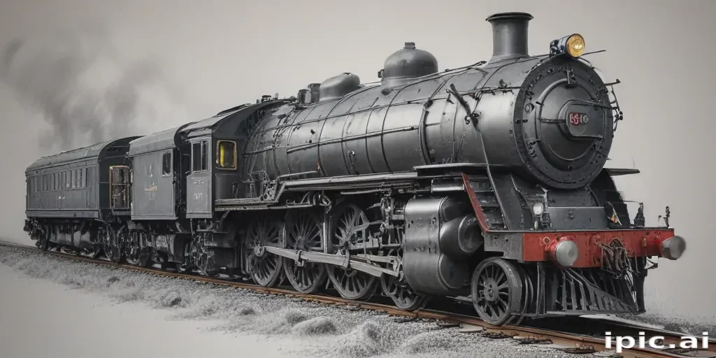 train drawing
