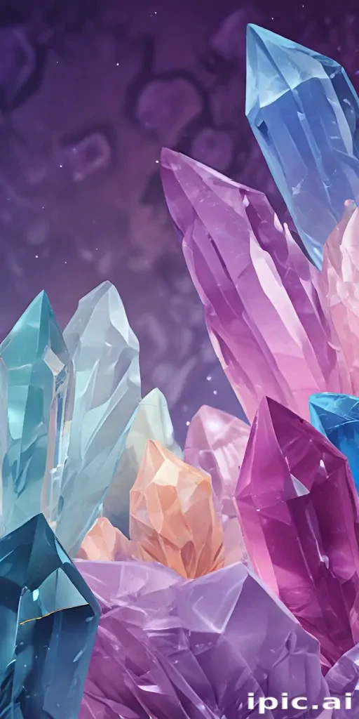 crystals background