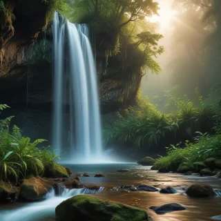 desktop waterfall backgrounds