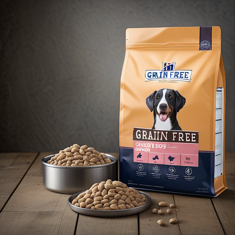 grain free chicken dog food