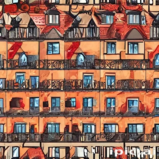 background of a house