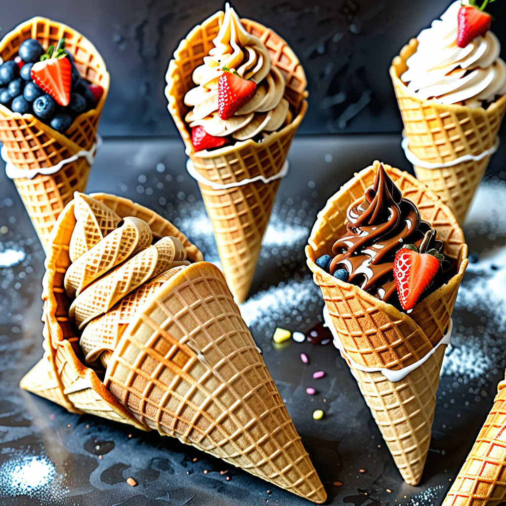 just the fun part waffle cones