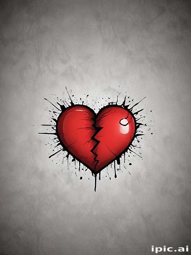 heart broke wallpaper
