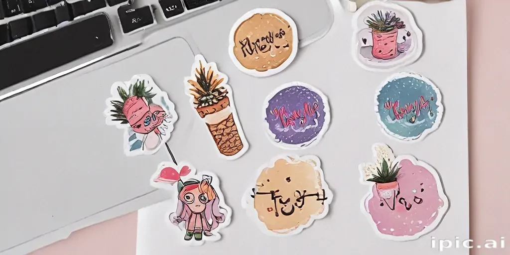printable sticker aesthetic